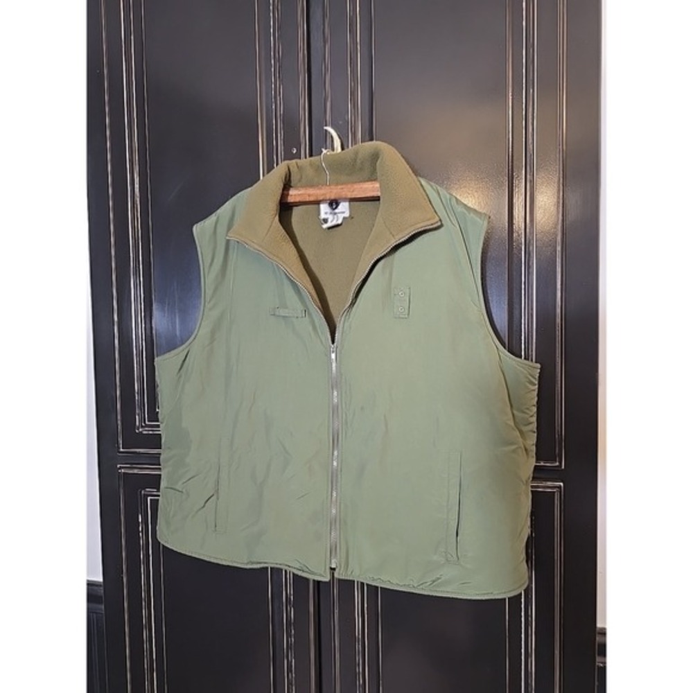 Vintage VF Imagewear 3xl, Long Military Green‎ Thinsulate Vest